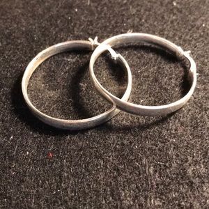 SS hoop earrings